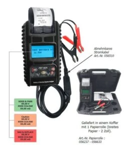 GYS BATTERIETESTER PBT824 -Start / Stopp - 025738 -Werkzeug Store 025738 PBT824 Set