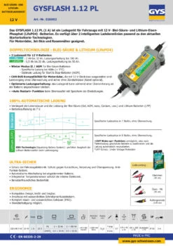 GYS Gysflash 1.12 Pl 026902 -Werkzeug Store 026902MLZqPLKlS7cEn
