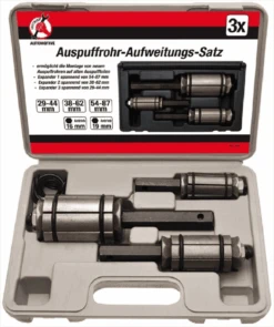 BGS DIY Auspuffrohr-Aufweitungs-Satz | 3-tlg. – 124