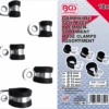 BGS Gummierte Schlauchklemmen-Sortiment | Ø 6 - 16 Mm | 18-tlg. – 14145 -Werkzeug Store 14145
