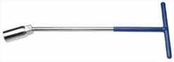 BGS Zündkerzenschlüssel Mit T-Griff, Kugelgelenk | SW 20,8 Mm – 144