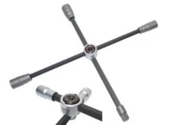 BGS LKW-Radkreuz | Faltbar | Vierkant | SW 24 X 27 X 32 X 20 Mm (3/4") – 1458 -Werkzeug Store 1458533bb2ebe00fc