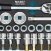 HAZET Steckschlüsselsatz 12,5mm 1/2 Zoll TORX Innen-Sechskant 32tlg 163-272/32 -Werkzeug Store 163 272 32