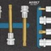 HAZET Schraubendreher-Steckschlüssel Satz 10mm 3/8 Zoll Innen Vielzahn XZN 7-teilig 163-460/7 2 HAZET Schraubendreher-Steckschlüssel Satz 10mm 3/8 Zoll Innen Vielzahn XZN 7-teilig 163-460/7 -Werkzeug Store 163 460 7