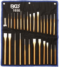 BGS Meißel- Und Durchschläger-Satz | 28-tlg. – 1650