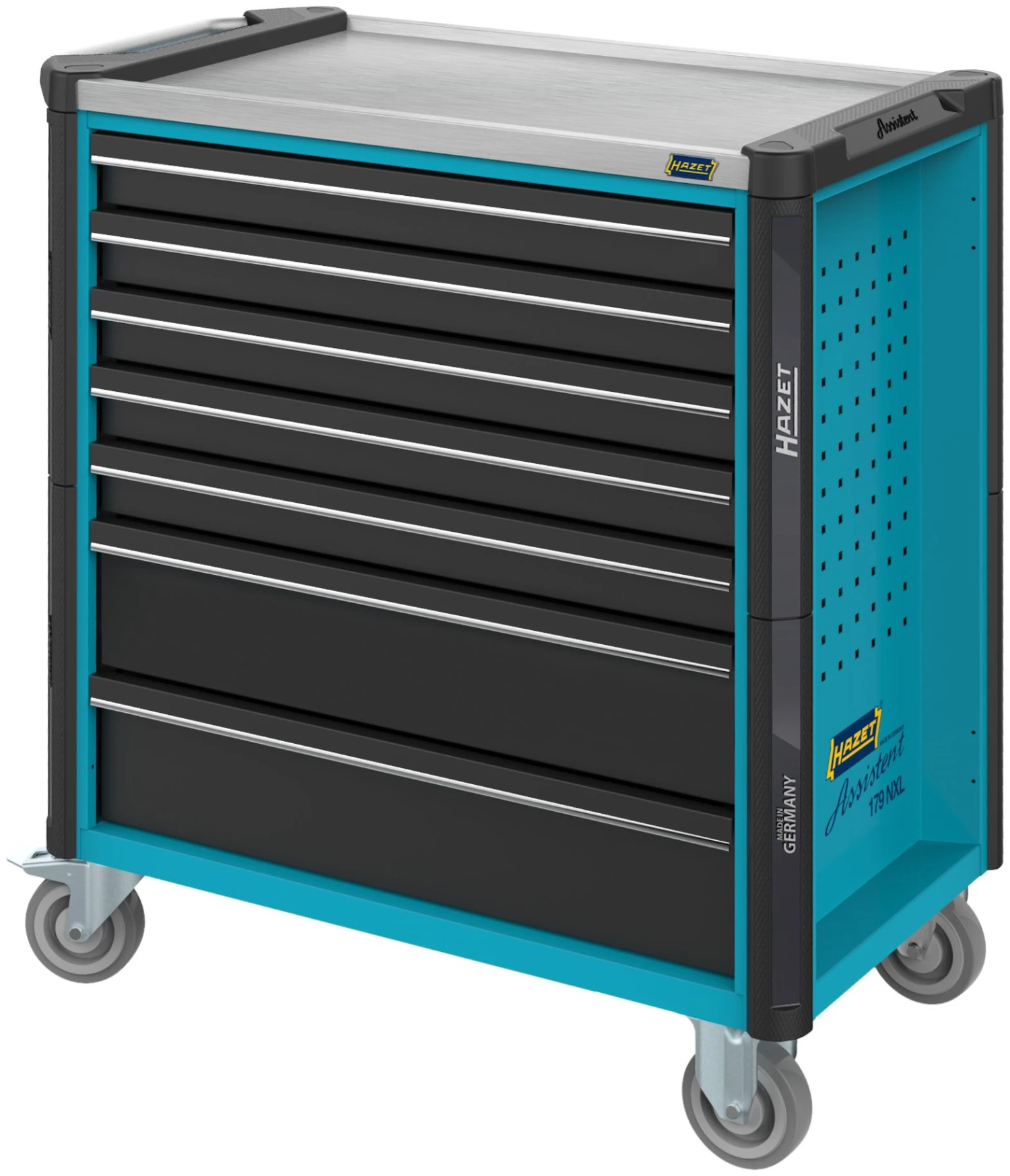 HAZET Werkstattwagen Assistent Mit 8 Schubladen 179NXL-8 7 HAZET Werkstattwagen Assistent Mit 8 Schubladen 179NXL-8 – Bild 5