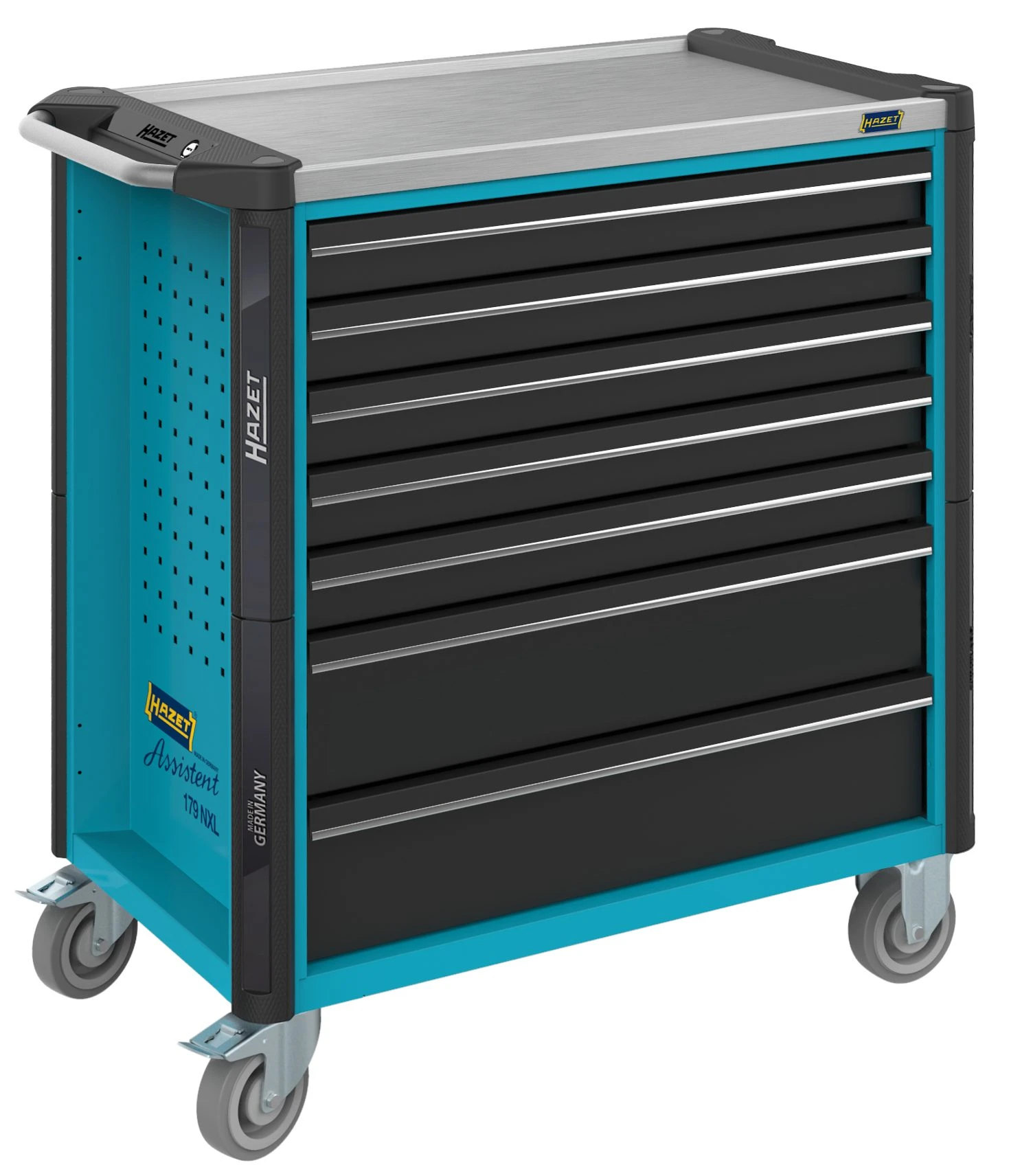 HAZET Werkstattwagen Assistent Mit 8 Schubladen 179NXL-8 4 HAZET Werkstattwagen Assistent Mit 8 Schubladen 179NXL-8 – Bild 2