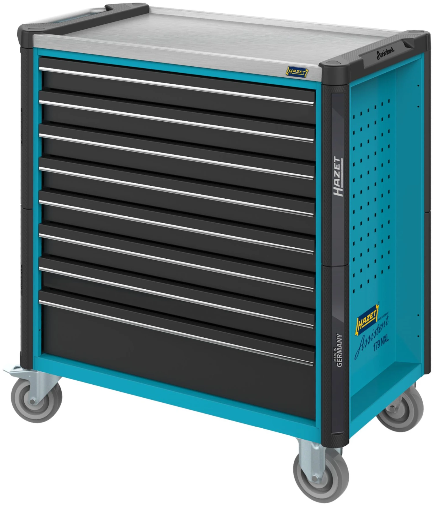 HAZET Werkstattwagen Assistent Mit 8 Schubladen 179NXL-8 5 HAZET Werkstattwagen Assistent Mit 8 Schubladen 179NXL-8 – Bild 3