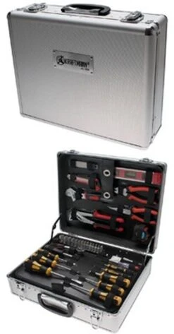 BGS DIY Werkzeug-Satz Im Alukoffer | 129-tlg. – 2204 -Werkzeug Store 2204582081e88a462