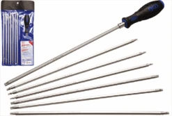 BGS Schraubendreher-Satz Mit Wechselklingen | T-Profil (für Torx) / TS-Profil (für Torx Plus) | 8-tlg. – 2325