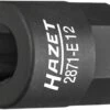 HAZET Turbolader / Krümmer TORX® Einsatz Außen-Sechskant 17mm Außen TORX® 2871-E12 -Werkzeug Store 2871 e12