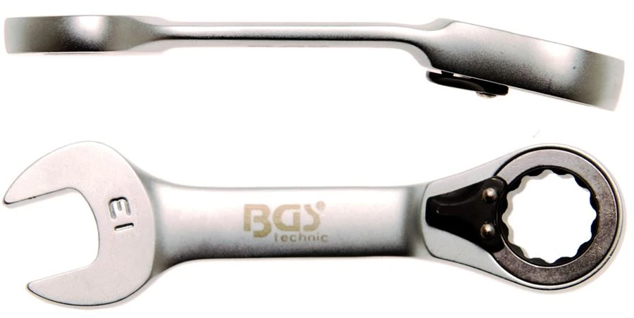 BGS Ratschenring-Maulschlüssel | Kurz | Umschaltbar | SW 13 Mm – 30713 4 BGS Ratschenring-Maulschlüssel | Kurz | Umschaltbar | SW 13 Mm – 30713 – Bild 2
