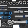 BGS Schaumeinlage Für Art. 3312: Steckschlüsselsatz | 12,5 Mm (1/2") + 6,3 Mm (1/4") | 77-tlg. – 3341
