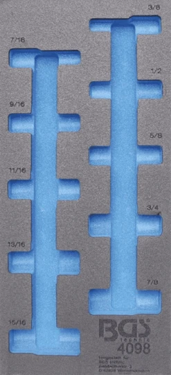 BGS Werkstattwageneinlage 1/3 | Leer | Für Art. 4098 – 4098-1