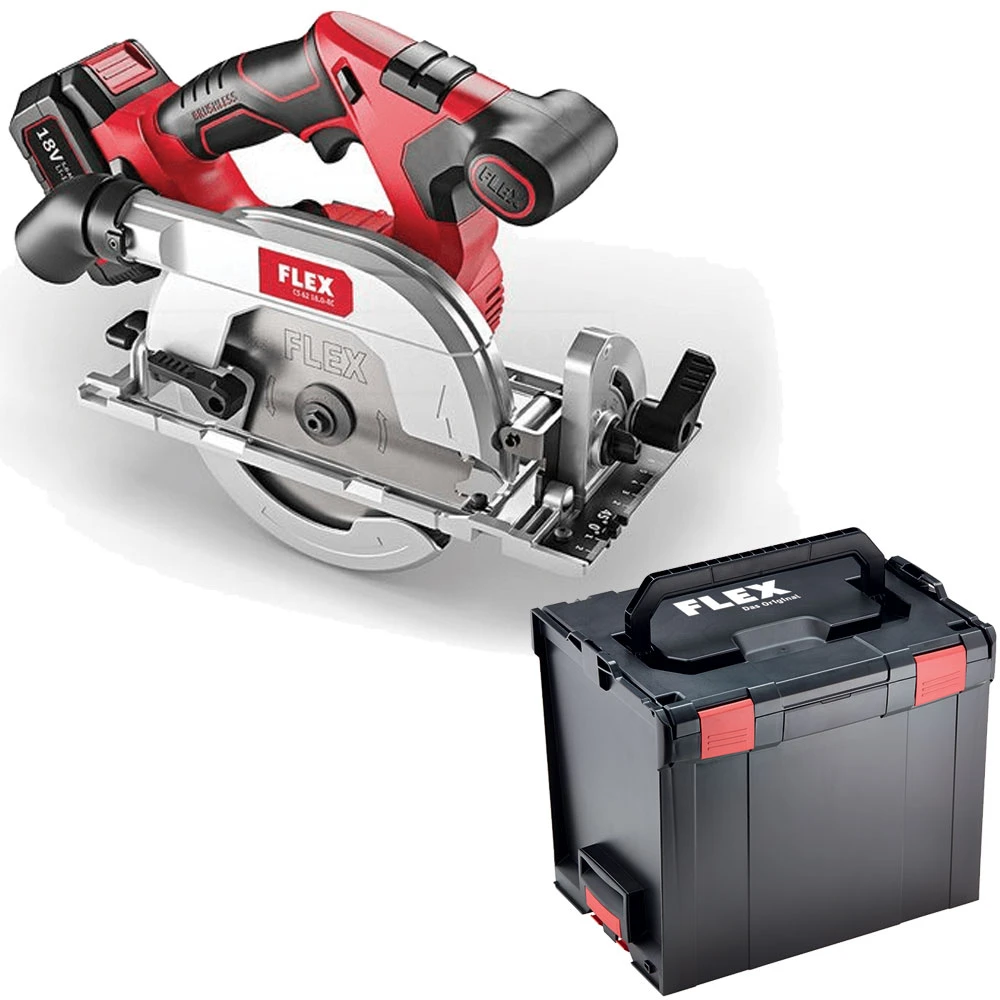 FLEX Akku Handkreissäge CS 62 18.0 EC 417.939 LBOXX Ohne Akkus Ohne LG 3 FLEX Akku Handkreissäge CS 62 18.0 EC 417.939 LBOXX Ohne Akkus Ohne LG