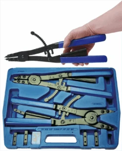 BGS Sprengringzangen-Satz | Für NFZ | Auswechselbare Spitzen | 400 Mm – 478