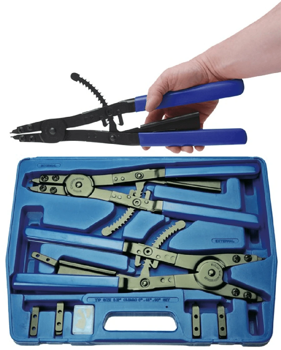 BGS Sprengringzangen-Satz | Für NFZ | Auswechselbare Spitzen | 400 Mm – 478 3 BGS Sprengringzangen-Satz | Für NFZ | Auswechselbare Spitzen | 400 Mm – 478