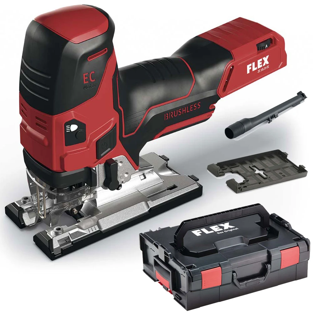 FLEX Akku Stichsäge 18 Volt JS 18 EC L-BOXX Ohne Akkus LG 493.775 3 FLEX Akku Stichsäge 18 Volt JS 18 EC L-BOXX Ohne Akkus LG 493.775