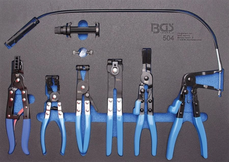 BGS Werkstattwageneinlage 3/3: Schlauchklemmenzangen-Satz – 504 4 BGS Werkstattwageneinlage 3/3: Schlauchklemmenzangen-Satz – 504 – Bild 2