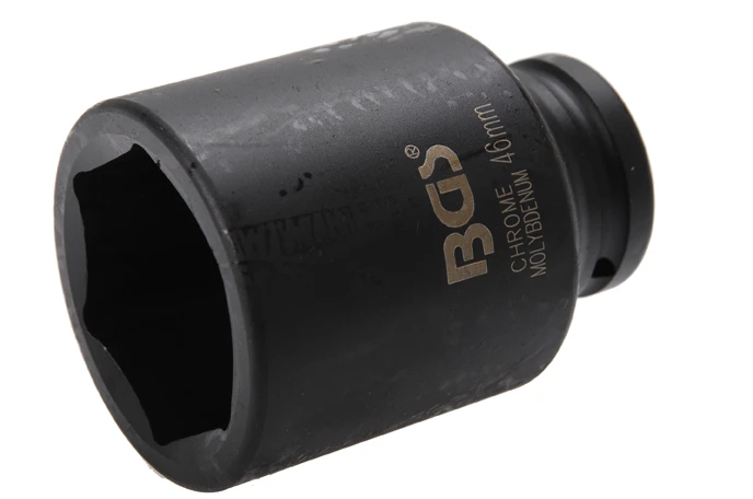 BGS Kraft-Steckschlüssel-Einsatz Sechskant, Tief | 20 Mm (3/4") | SW 46 Mm – 5746 4 BGS Kraft-Steckschlüssel-Einsatz Sechskant, Tief | 20 Mm (3/4") | SW 46 Mm – 5746 – Bild 2