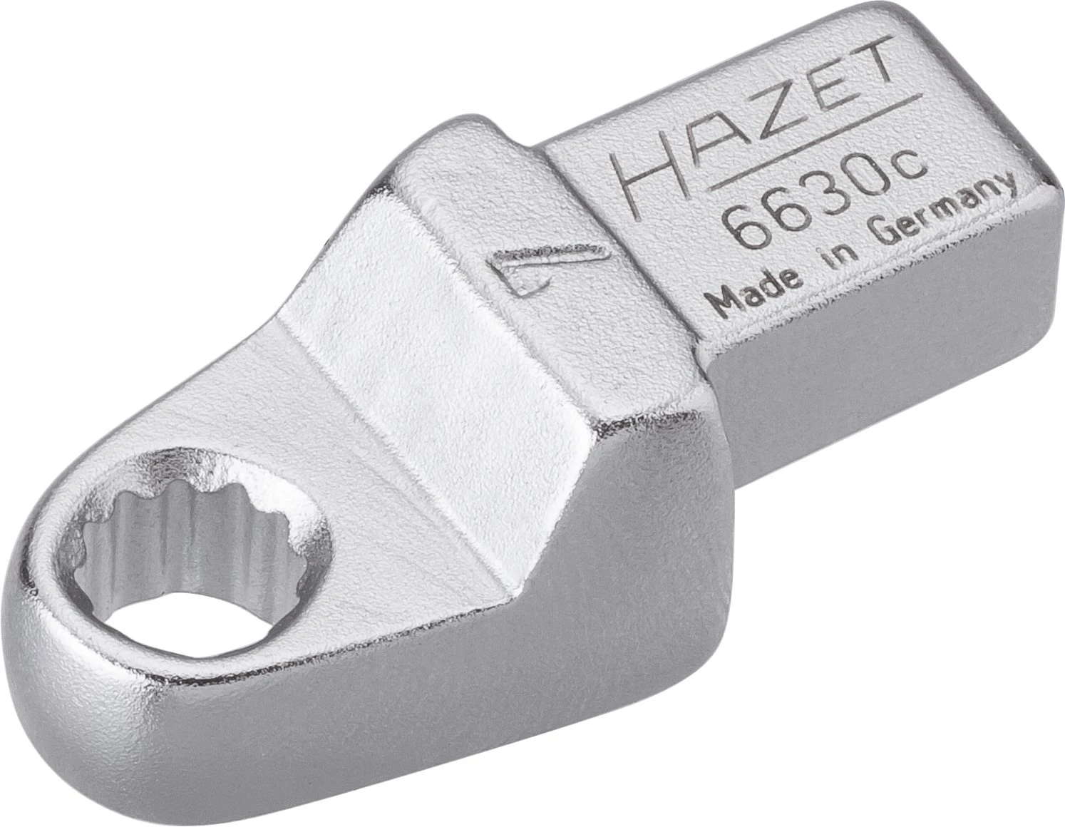 HAZET Einsteckringschlüssel 7mm 9x12mm Doppel Sechskant Tractionsprofil 6630C-7 3 HAZET Einsteckringschlüssel 7mm 9x12mm Doppel Sechskant Tractionsprofil 6630C-7