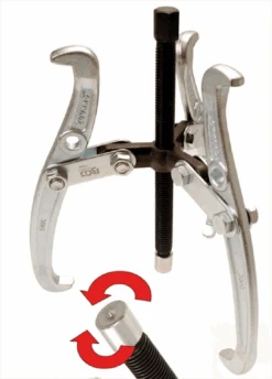 BGS Außen-/Innenabzieher, 3-armig | 25 - 160 Mm – 7726