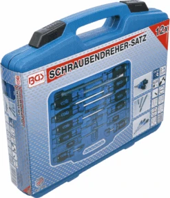 BGS Schraubendreher-Satz | Mit 6,3 Mm (1/4") Innenvierkant | 12-tlg. – 7896 -Werkzeug Store 7896 006
