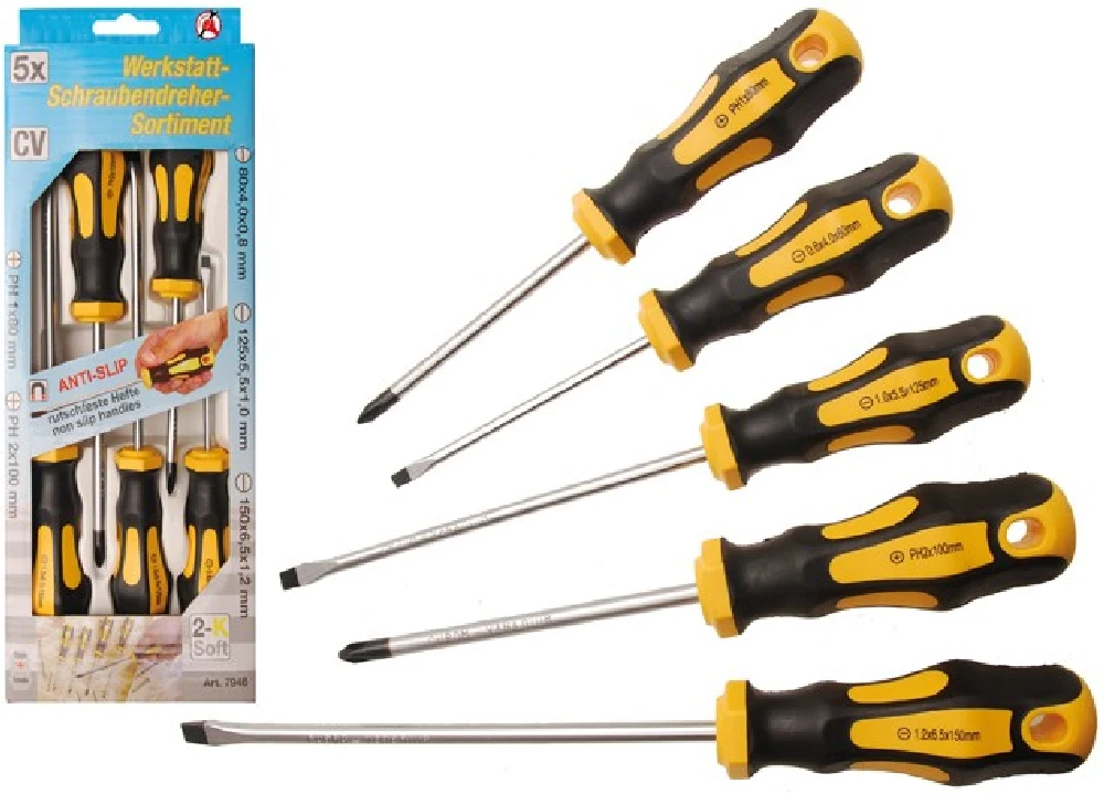 BGS DIY Schraubendreher-Satz | 5-tlg. – 7946 3 BGS DIY Schraubendreher-Satz | 5-tlg. – 7946