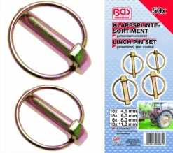 BGS Klappsplinte-Sortiment | 50-tlg. – 8087