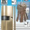 BGS DIY Messing-Schließzylinder | 80 Mm – 8094 -Werkzeug Store 8094