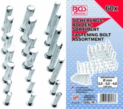 BGS Sicherungsbolzen-Sortiment | 60-tlg. – 8137