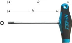 HAZET Schraubendreher Mit T-Griff- Innen TORX® Profil - 126 Mm 828-T20