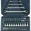 KS Tools CHROME+ TX Werkzeug Set 3/8" 36-tlg. - 918.0636 -Werkzeug Store 918 0636