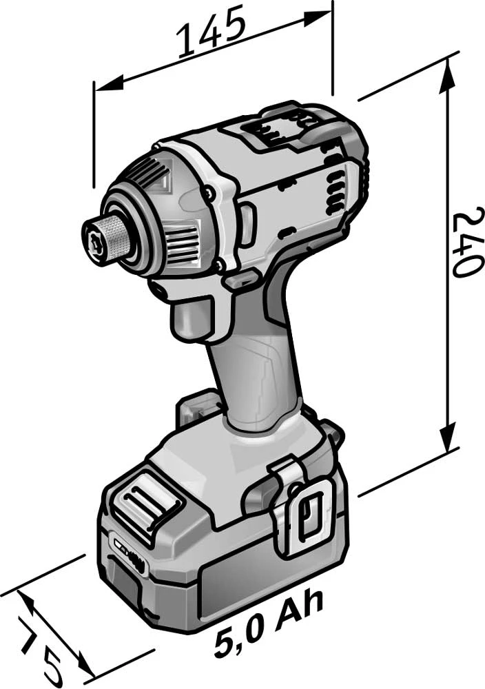 FLEX ID 1/4 Zoll 18 Volt Akku Schlagschrauber 417.866 In L-BOXX Ohne Akkus Ohne LG 4 FLEX ID 1/4 Zoll 18 Volt Akku Schlagschrauber 417.866 In L-BOXX Ohne Akkus Ohne LG – Bild 2
