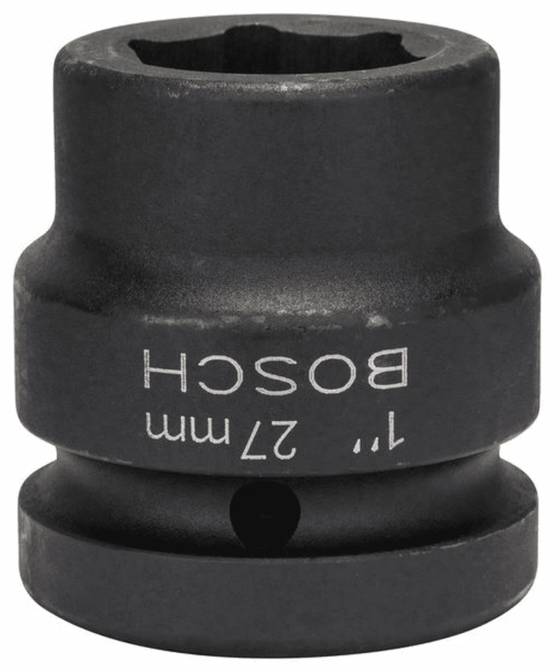 Bosch Steckschlüsseleinsatz SW 27 Mm L 57 Mm 54 Mm M18 45,5 Mm 1608557046 4 Bosch Steckschlüsseleinsatz SW 27 Mm L 57 Mm 54 Mm M18 45,5 Mm 1608557046 – Bild 2