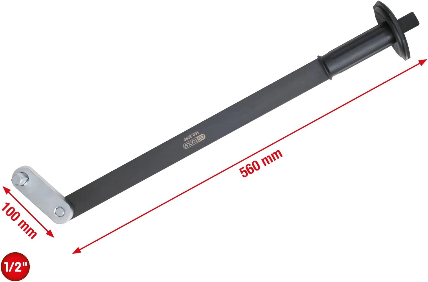 KS Tools 150.2090 1/2" Schlagschlüssel, 560 + 100 Mm 5 KS Tools 150.2090 1/2" Schlagschlüssel, 560 + 100 Mm – Bild 3