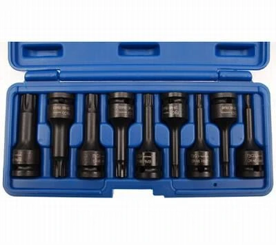 BGS Kraft-Bit-Einsatz-Satz | 12,5 Mm (1/2") | Keil-Profil (für Ribe) M5 - M14 | 9-tlg. – 5483 4 BGS Kraft-Bit-Einsatz-Satz | 12,5 Mm (1/2") | Keil-Profil (für Ribe) M5 - M14 | 9-tlg. – 5483 – Bild 2