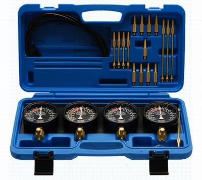 BGS Synchron-Vergaser-Testgerät | Mit 4 Synchronuhren | 29-tlg. – 62670 4 BGS Synchron-Vergaser-Testgerät | Mit 4 Synchronuhren | 29-tlg. – 62670 – Bild 2