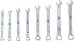 BGS Maul-Ringschlüssel-Satz | Mini-Ausführung | SW 4 - 10 Mm | 8-tlg. – 8646 -Werkzeug Store bgs 8646 002