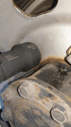 BGS Kraft-Steckschlüssel-Einsatz Sechskant, Tief | Antrieb Innenvierkant 20 Mm (3/4") | SW 41 Mm | Für FUSO / Mitsubishi – 9813 -Werkzeug Store bgs 9813 004