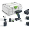 Festool Akku-Bohrschrauber T 18+3 HPC 4,0 I-Set - 576989 -Werkzeug Store festool 576989