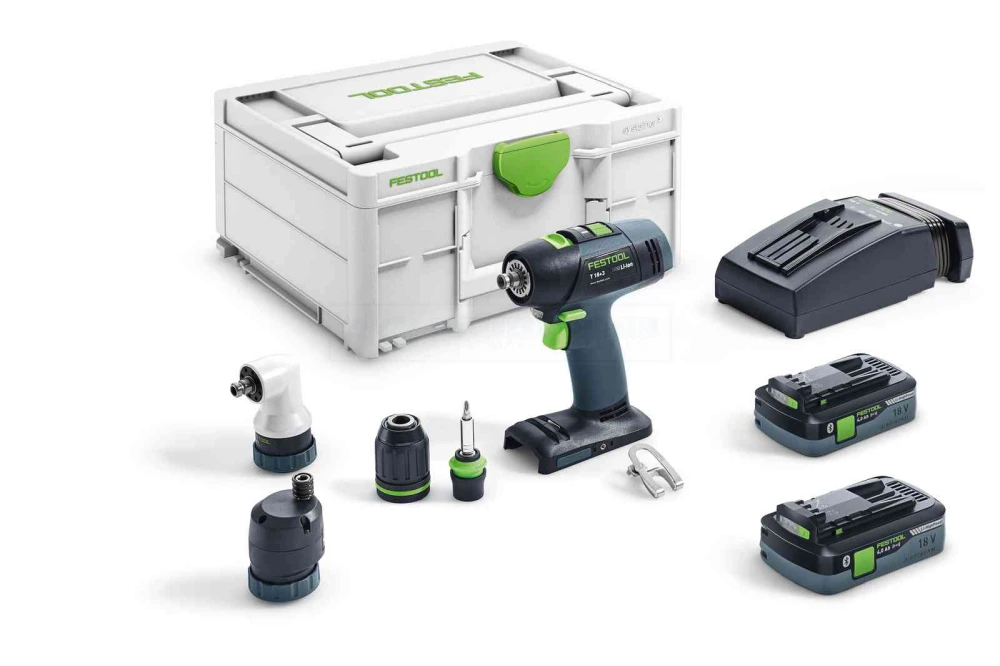 Festool Akku-Bohrschrauber T 18+3 HPC 4,0 I-Set - 576989 3 Festool Akku-Bohrschrauber T 18+3 HPC 4,0 I-Set - 576989