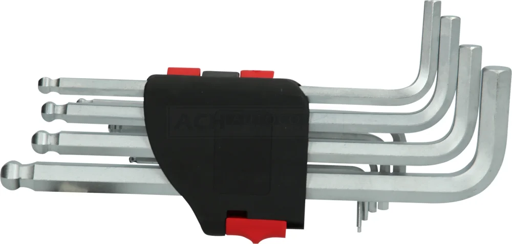 KS Tools Kugelkopf-Innensechskant-Winkelstiftschlüssel-Satz, Lang, 10-tlg. - 151.5000 5 KS Tools Kugelkopf-Innensechskant-Winkelstiftschlüssel-Satz, Lang, 10-tlg. - 151.5000 – Bild 3