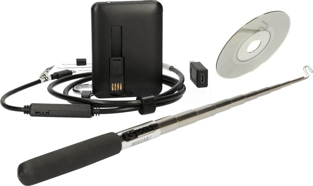 KS Tools Wi-Fi-Videoskop-Satz Mit Ø 5,5 Mm 0° HD Frontkamera-Sonde, 7-tlg. - 550.7510 6 KS Tools Wi-Fi-Videoskop-Satz Mit Ø 5,5 Mm 0° HD Frontkamera-Sonde, 7-tlg. - 550.7510 – Bild 4