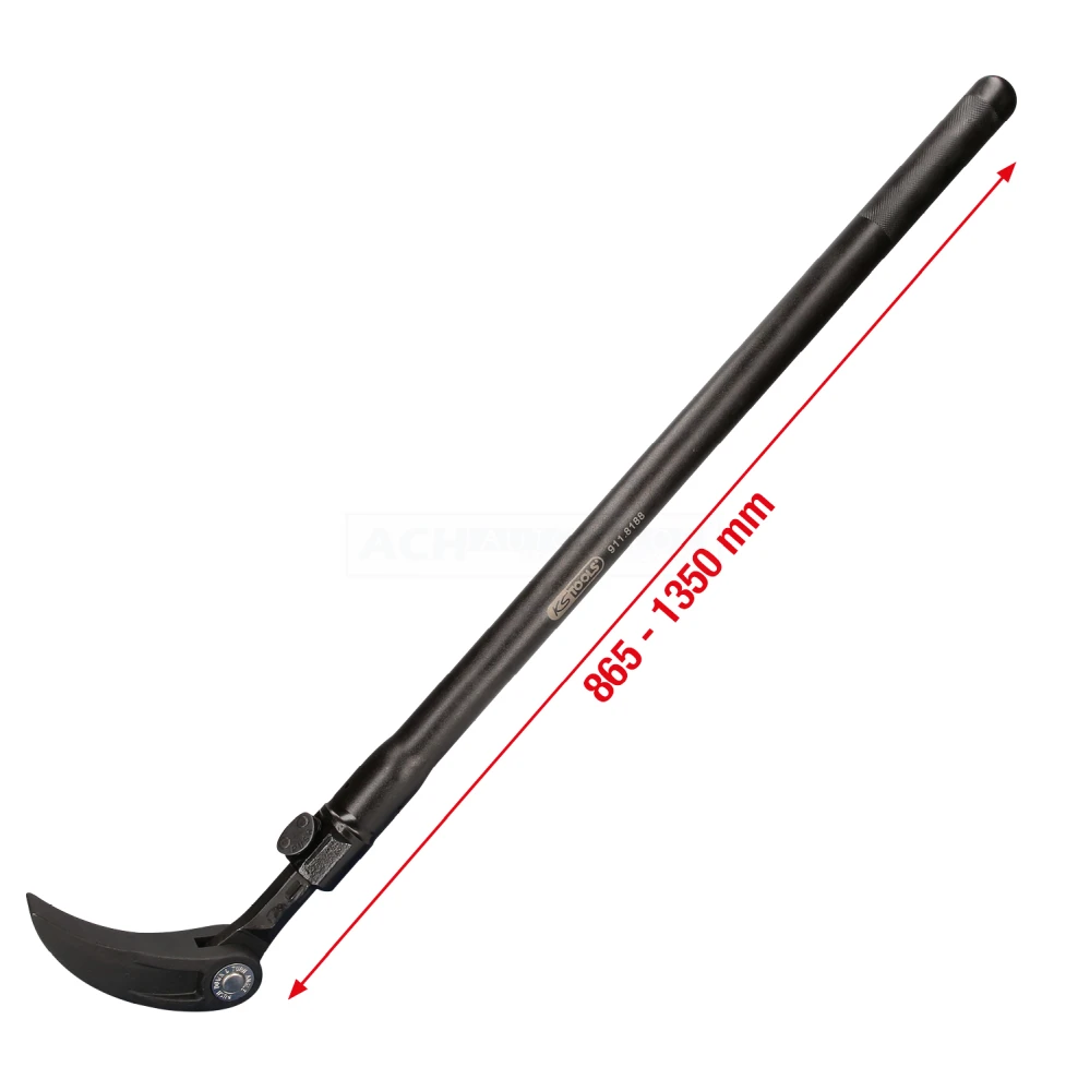 KS Tools Teleskop Gelenk-Rollkopf-Hebeleisen, 865-1350mm - 911.8188 4 KS Tools Teleskop Gelenk-Rollkopf-Hebeleisen, 865-1350mm - 911.8188 – Bild 2