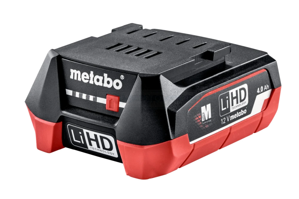 Metabo Akkupack LiHD 12 V - 4,0 Ah - 625349000 3 Metabo Akkupack LiHD 12 V - 4,0 Ah - 625349000